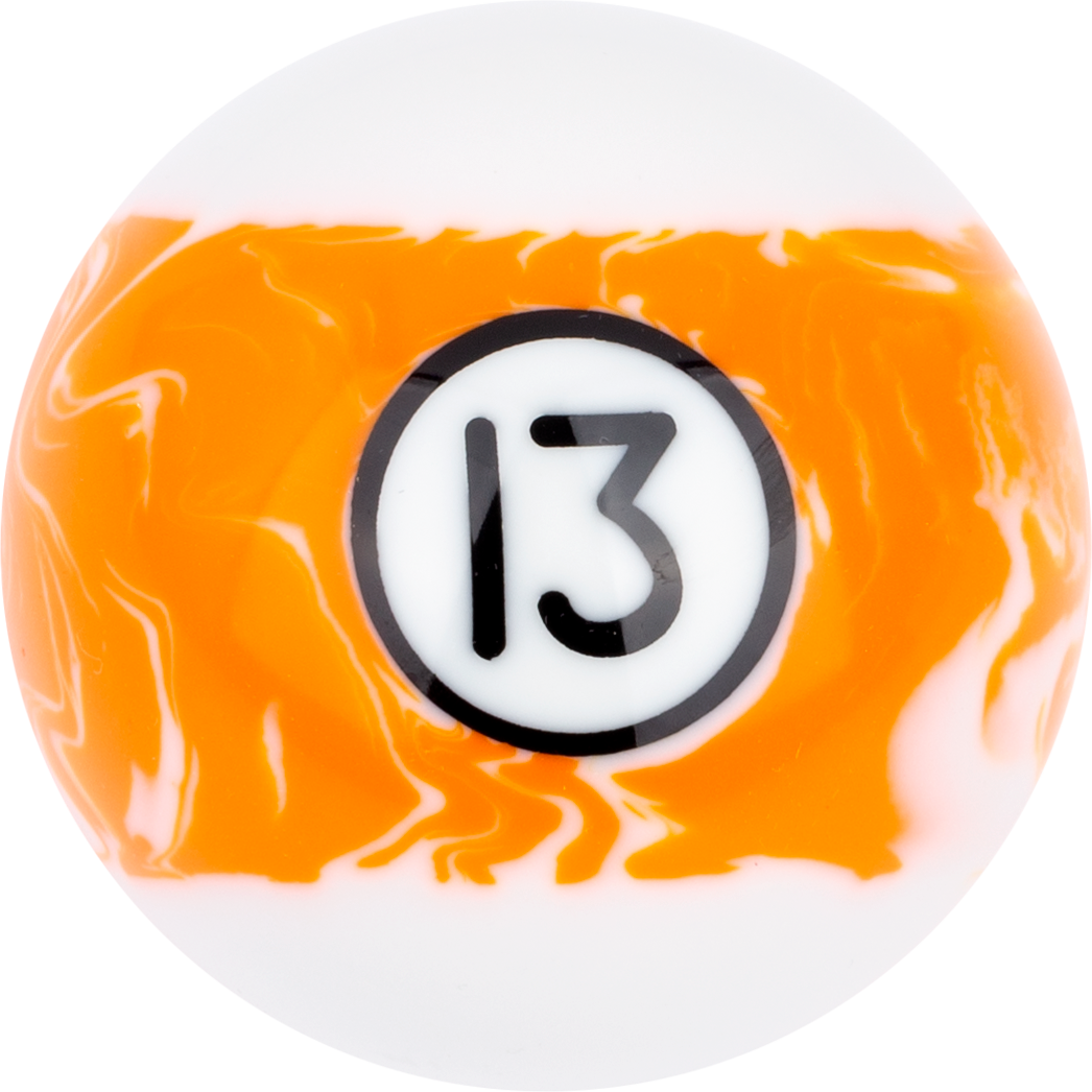 White Marble Replacement Ball - #13 White Marble Replacement Ball - #13